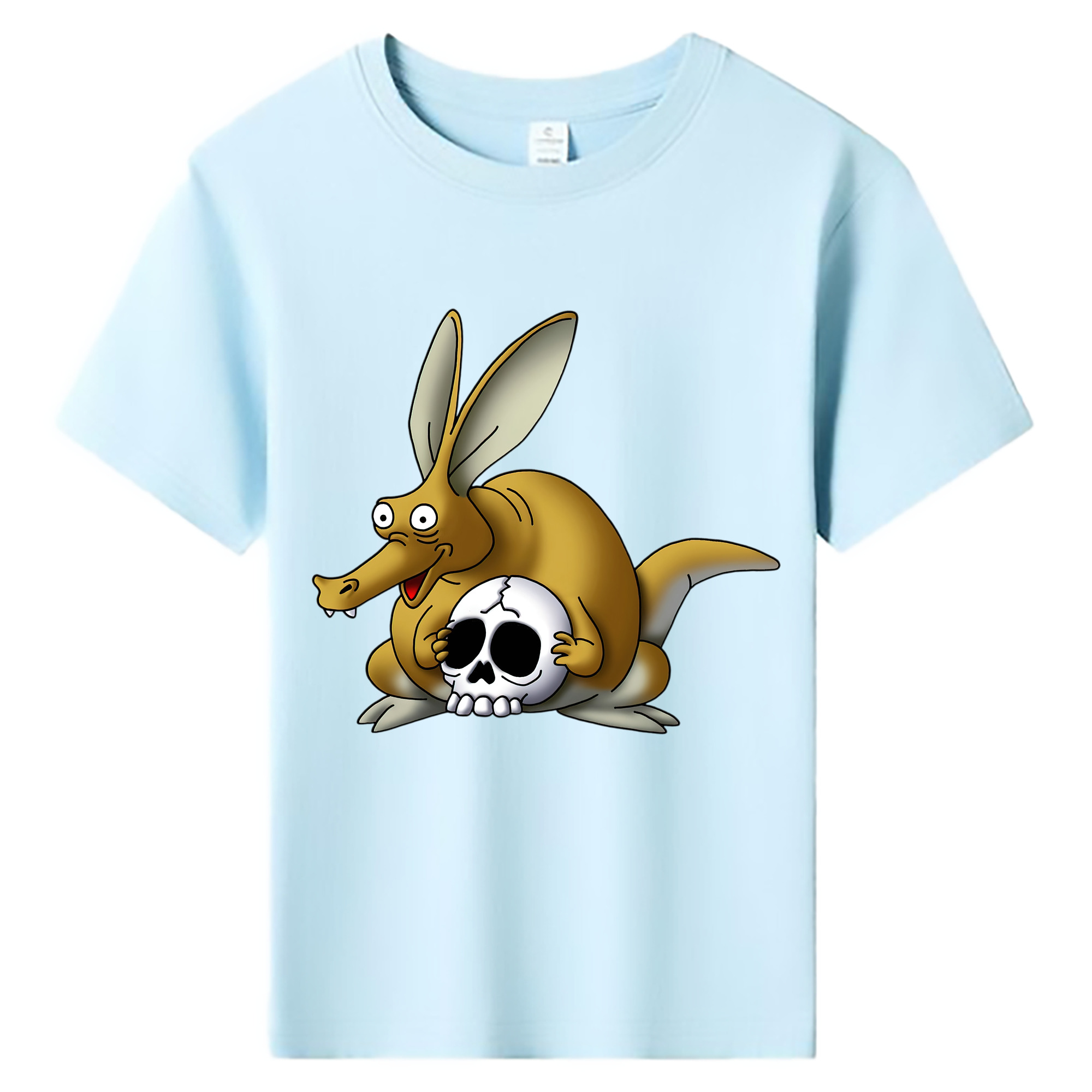 （画像用） ドラゴンクエスト Doragon Kuesuto Dragon Quest 綿100％キッズTシャツ（フロントプリント）